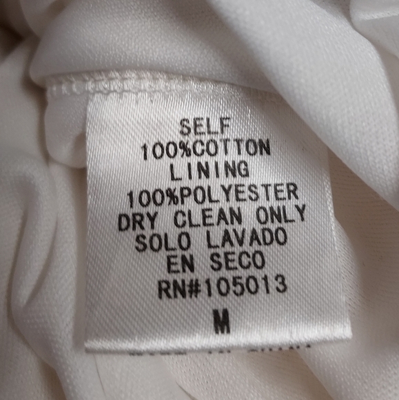 Andree by unit jumpsuit NWT cream and white striped Med - Picture 4 of 15